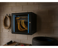 ExtraLink Lite 6U 530x400 Czarna wisząca - 1484053 - zdjęcie 6